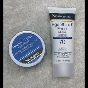 Neutrogena age Shield Face Oil free. Bundle of the hair scalp Hydro Boost. NWT!